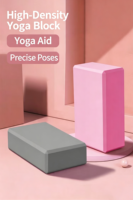 Tapis de yoga en gros, blocs de Pilates EVA personnalisés, briques de yoga, accessoires de gym, équipement de fitness, fabrication OEM, vente en gros