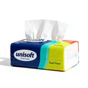 Mouchoirs en papier doux personnalisés imprimés 4 plis, mouchoirs faciaux jetables en gros, mouchoirs faciaux gaufrés en pâte de bois vierge - Product Image 2