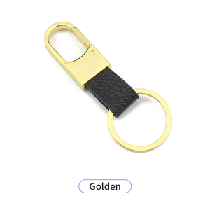 Elegante Portachiavi Rettangolare in Metallo e Pelle per <span class=keywords><strong>Uomo</strong></span>, Resistente e di Alta Qualità, con Stampa Letterpress e Gancio - Product Image 5