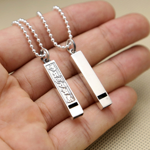 Vintage Whistle 925 Sterling Silver <strong>Om</strong> Mani Padme Hum Men/Women <strong>Pendant</strong> - Product Image 1