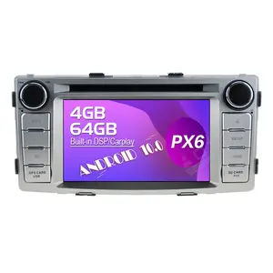 Android Touch Screen Car Video Radio Stereos DVD Player Multimedia System For TOYOTA HILUX 2012 2013 2014 GPS Navigation