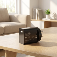 Adaptateur d'alimentation AC/DC 15W 5V 3A Shenzhen Lvxiangyuan, chargeur mural USB, prise AU, approuvé SAA RCM