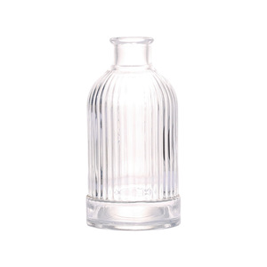 Botella Difusora de Perfume y Aceites Esenciales de Vidrio con Rayas Verticales, a Prueba de Fugas, de <span class=keywords><strong>50ml</strong></span>, 100ml y 200ml, con Tapa y Tapón, en Oferta - Product Image 5