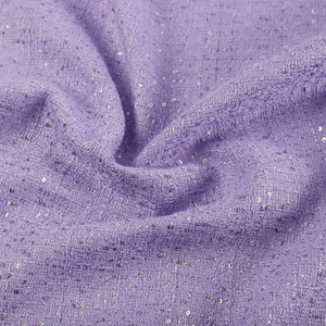 Của Phụ Nữ Tweed Vải Phù Hợp Với Ăn Mặc Sợi Nhuộm Sequin Dệt Căng Đôi Phải Đối Mặt Chống-Thuốc Slub Phong Cách Cho Sofa Bọc 300gsm - Product Image 2