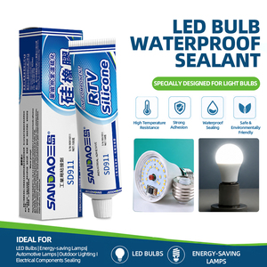 กาวซิลิโคน RTV กาวอิเล็กทรอนิกส์สำหรับไฟแถบ LED โคมไฟรถยนต์ PCB กันน้ำ ฉนวนกันความร้อน กันกระแทก - Product Image 6