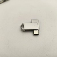 Unidad Flash USB 2.0 de Metal de Edición Limitada 2026 de 128 GB/256 GB, Sin Necesidad de Aplicación, Doble Cara, para IOS/Android/PC, 1 Año de Garantía (Rosa)