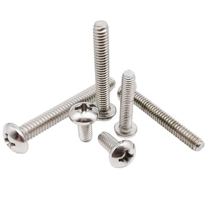 M1 M4 Small 0.8mm 1mm Stainless Steel ultra Profile Head Slotted Mini Screw Precision <b>Electronic</b> Micro Screws for <b>Watches</b> - Product Image 2