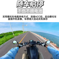 Caméra de rétroviseur pour moto Zimtop, 1080P, enregistrement en boucle, caméra embarquée pour moto