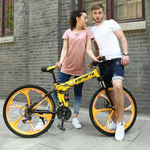 <span class=keywords><strong>Bicicleta</strong></span> de carreras ligera de 24, <span class=keywords><strong>26</strong></span>, 27,5, 29 pulgadas, bicicletas de carretera/<span class=keywords><strong>bicicleta</strong></span> de montaña plegable barata con buena calidad, fácil de plegar/Aleación de fácil transporte - Product Image 5