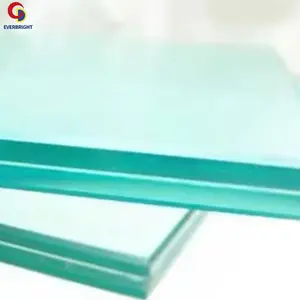 High Quality Tempered Pvb Sgp Laminated Glass Transparent for Supermarkets Flat Solid Structure for Bathrooms and Outdoors