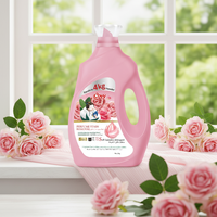 Détergent à lessive Cobay Rose 2kg, détachant haute efficacité, liquide de lavage ménager pour vêtements