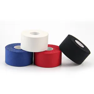 Customized 3.8センチメートル * 13.7mColored Finger Protect Athletic Cotton Sports Tape
