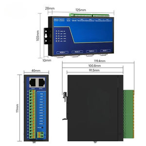 เซิร์ฟเวอร์แบบอนุกรม 4 ช่อง รุ่น NB144 RS485 RS232 RS422 ไปยังอีเธอร์เน็ต CDSENET TCP UDP MQTT HTTP Modbus Storage Gateway - Product Image 2