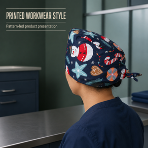 Gorro Quirúrgico Médico para Hombres y Mujeres, Suministro de Fábrica, Color Rojo, Blanco, Azul Marino, Verde, Gorro de Enfermería Colorido - Product Image 1