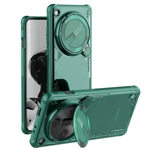 Nillkin новый дизайн игровой Стиль Защитный чехол прозрачный Лидер продаж ПК + ТПУ магнитный слайд-камера защитный чехол для Oppo X7