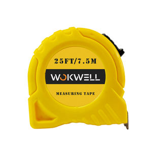 Haute qualité double système impérial métrique 3m 5m 7.5m plastique retour automatique haute visibilité boîtier serrure à glissière ruban à mesurer - Product Image 3