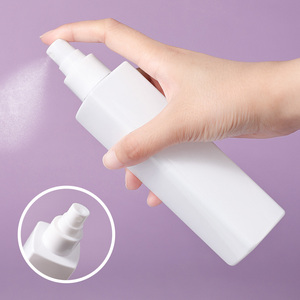 10 ชิ้น 200 มล. ขวดสเปรย์พลาสติกสีขาวทรงสี่เหลี่ยม - Product Image 2