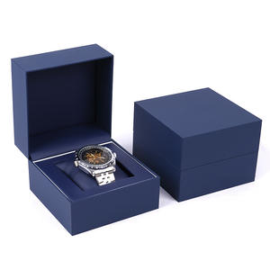 定制Logo表壳PU皮革礼品包装珠宝展示盒男女手表盒 - Product Image 5