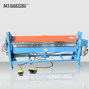 Bending Metal Machine Price Customizable Colors Electric Steel Metal Folding Machine For GI Plate Bender Bending