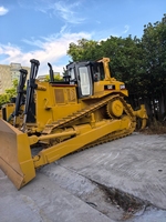 Excavadora CAT D8R Usada de Excelente Calidad, Pintura Original de Fábrica de Japón, Venta en Shanghái, Excavadora Caterpillar D8R de Segunda Mano
