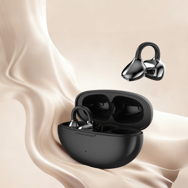Q108 New Ear Clip Wireless Open Ear Headset Wireless Earphones Sport Ear Hook Headset with In-Ear Design for Gaming Sports