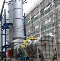 Four rotatif de conception professionnelle pour les machines de fabrication de ciment d'incinérateur de déchets solides dangereux