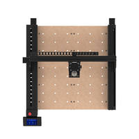ActionLasers OEM/ODM Router CNC Mach3 de un solo husillo para uso doméstico, para tallado y corte de acrílico, MDF, nailon y madera, TTC450 de 3 ejes