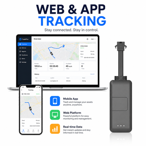 Localizzatore GPS 4G cablato TY04 per moto, bici elettriche e <span class=keywords><strong>auto</strong></span>, antifurto con blocco carburante a distanza - Product Image 1