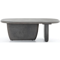 Table basse de salon en béton