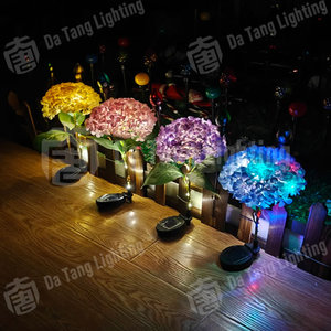 โคมไฟตกแต่ง LED พลังงานแสงอาทิตย์รูปดอกเรพซีด ดีไซน์แปลกตา กันน้ำ IP65 เหมาะสำหรับตกแต่งวันฮาโลวีน คริสต์มาส และเพิ่มความสวยงามให้กับพื้นที่สาธารณะ - Product Image 6