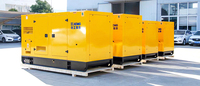 Genset Kedap Suara XCMG 250kW 313kVA dengan Kanopi Peredam Kebisingan, Generator Diesel