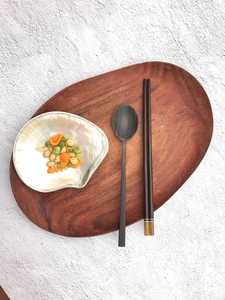 ช้อนไม้สำหรับทำอาหารในครัวและเสิร์ฟ ทำจากไม้ธรรมชาติ ทนความร้อน ทนทาน ผิวเรียบ ปลอดภัยสำหรับกระทะเคลือบ - Product Image 6