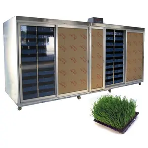 50-1000kg/day Livestocks Hydroponic Barley Fodder System Animal Fodder Alfalfa Grass Sprouting Machine