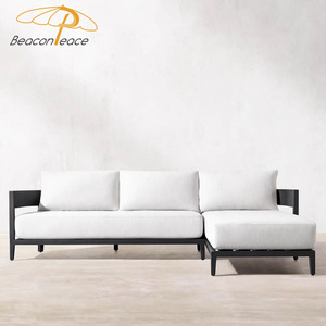 Mobilier de jardin Design simple extérieur classique métal luxe 5 <span class=keywords><strong>places</strong></span> <span class=keywords><strong>fauteuil</strong></span> canapé aluminium ensemble de canapé - Product Image 4