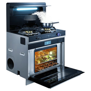 Gexiang Factory Cuisinière à pizza Cuisinière à <span class=keywords><strong>gaz</strong></span> Cuisinière électrique multifonctionnelle <span class=keywords><strong>intégrée</strong></span> Hottes intelligentes - Product Image 3