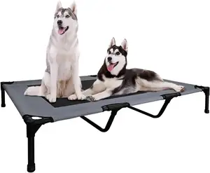 Sturdiness Elevated Dog Bed Portable Pet Bed with Non-Slip Feet Inch water-resistant Dog Bed or Puppy Cot for dog