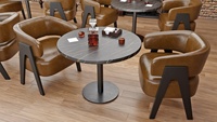 Vente en gros OEM ODM : Mobilier commercial pour cafétéria, bar, bistrot, lounge, restaurant, incluant sièges de banquette, fauteuils, canapés, tables et ensembles de chaises de salle à manger