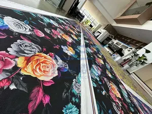 Sabuk printer digital jenis langsung ke kain tekstil printer roll untuk mesin gulung merek Atexco untuk katun cetak tinta pigmen