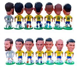 Figurines de sport en PVC Little Big Roneymar Carlos Rivaldo du football brésilien, objets de collection pour les enfants de 0 à 24 mois - Product Image 2