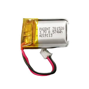 투명 701520 155mah 소형 리튬 폴리머 배터리 충전식 200mah 3.7v 카메라 용 <span class=keywords><strong>Lipo</strong></span> 배터리 - Product Image 3