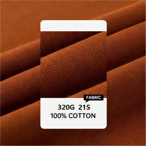 Camiseta Oversize de Diseño OEM, 100% Algodón, Lisa, de Manga Corta, Gruesa, con Logotipo Personalizado, 320 g/m² - Product Image 3