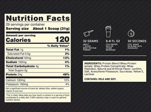 Standart 100% izole, <span class=keywords><strong>Protein</strong></span> tozu, çikolata saadeti, 3 pound, 44 porsiyon. <span class=keywords><strong>Protein</strong></span> izolatı - Product Image 4