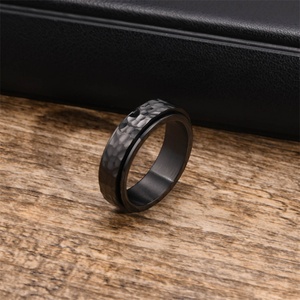 Popular Personalized Jewelry Fine Stainless Steel Rotatable <b>Rings</b> <b>for</b> <b>Men</b> - Product Image 3