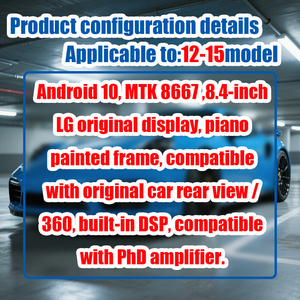 Thế hệ mới 8.4inch đa phương tiện GPS Bảng điều khiển TV xe Hệ thống điều khiển trung tâm cho PORSCHE BOXSTER Cayman 911 718 Series 1 - Product Image 6