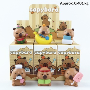EZBABY Cross-border Stitch Star Baby Capybara Caja Sorpresa Muñeco de Plástico Hecho a Mano Máquina Gashapon Decoración para Coche y Escritorio 10cm-20cm - Product Image 1