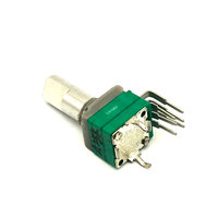 Potentiomètre rotatif à douille isolée Ra09 Potentiomètre à double groupe B10k