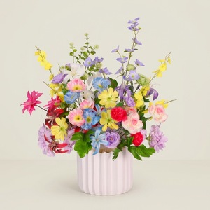 Fleurs de mariage personnalisées pour allée centrale, vente en gros de fleurs artificielles colorées en roses pour la décoration de demande en mariage - Product Image 3