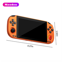 Console de jeu portable rétro PSK 5000 Android 14 avec écran HD de 5 pouces, double joystick, Wi-Fi, lecteur de jeux portable