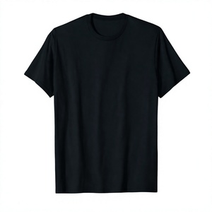 T-shirt pour homme 100% coton 200 GSM Jersey col rond, tee-shirt léger uni, fabricant de vêtements pour homme en marque privée - Product Image 4