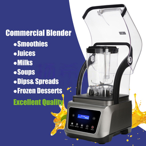 Mixeur Commercial 2200W 2L 23000 tr/min avec 6 Lames en Acier Inoxydable à Tête Champignon pour Bar à Bubble Tea - Product Image 4